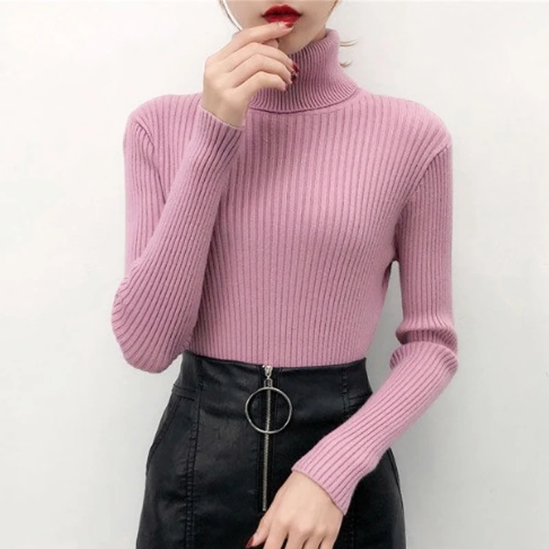 Sueter mujer invierno 2019 мягкий Элегантный женский свитер женская одежда с длинным рукавом