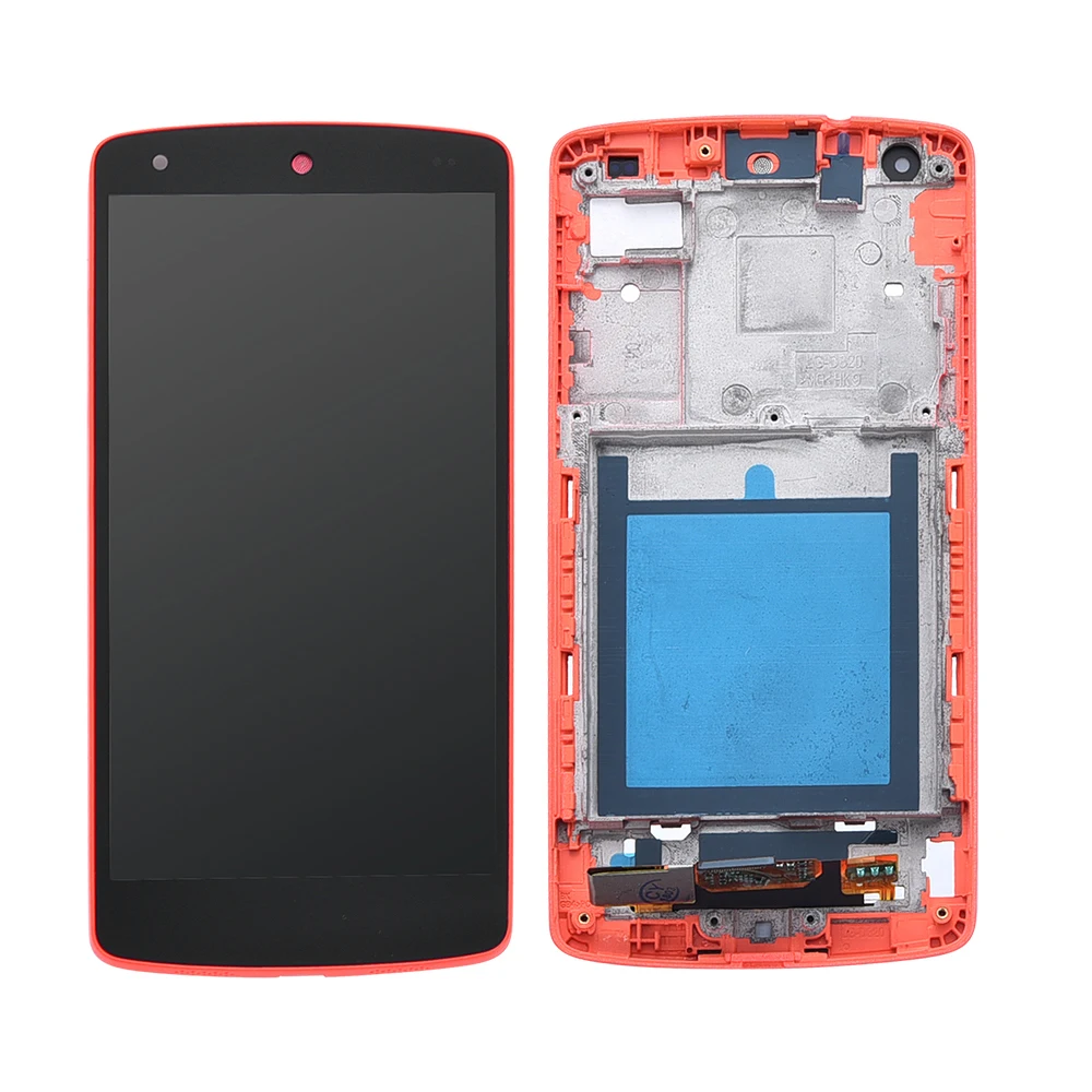 ЖК-дисплей для LG Google Nexus 5 D820 D821 сенсорный экран с рамкой дигитайзер Замена