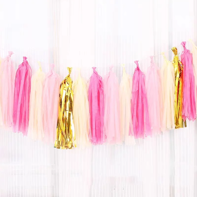 5 шт./упак. конфеты бумажное украшение для свадьбы кисточки украшения дня