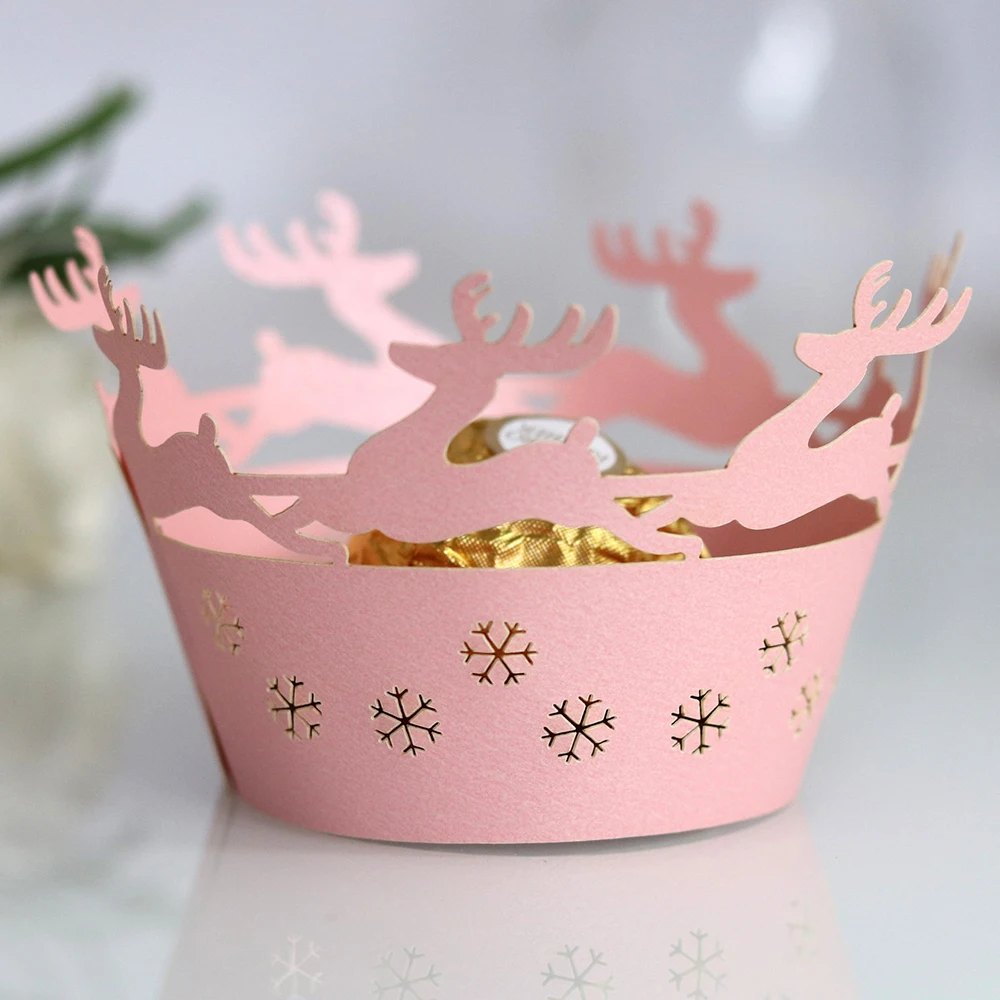 Быстрая доставка 50 шт. обертки для кексов художественные бумажные стаканчики