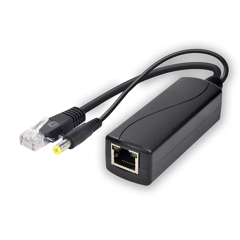 4pcs POE Splitter 48V to 12V/1A /2A Output Adapter Injector Connector IEEE802.3af/at 1000M for IP Camera | Безопасность и защита