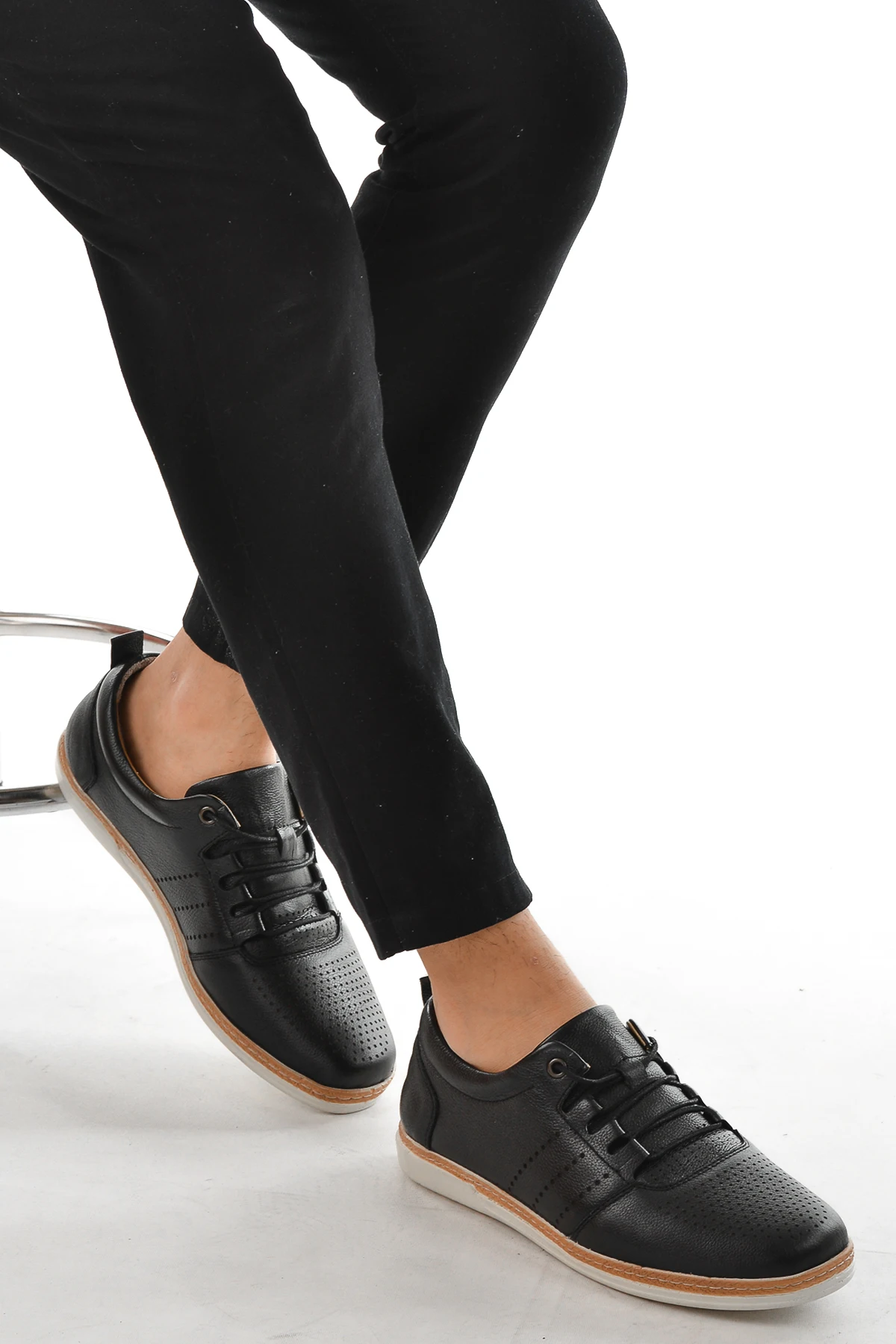 

Ayakland 014 кожа Повседневное мужской геля защищающий пятки обувь