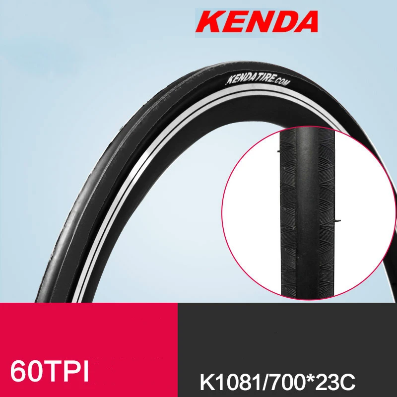 Велосипедные шины KENDA 700C обод 700x23C 60TPI цветные дорожные велосипедные 700 23C