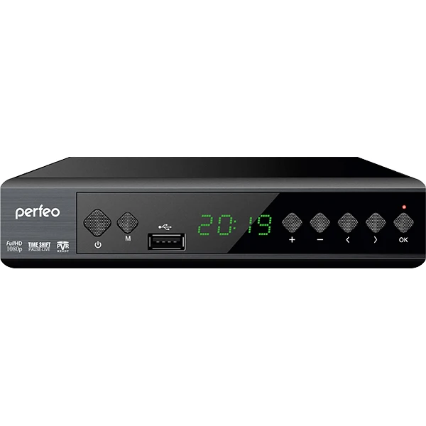 Perfeo DVB-T2/C приставка &quotSTYLE" для цифр.TV Wi-Fi IPTV HDMI 2 USB DolbyDigital пульт ДУ | Электроника