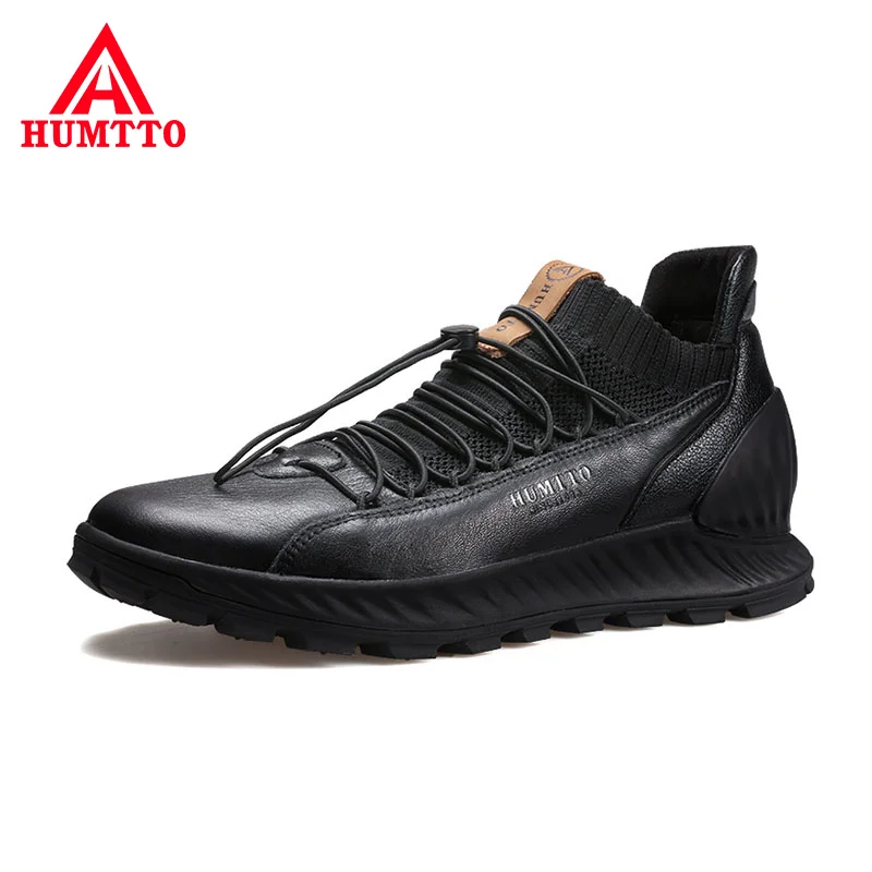 Воздухопроницаемый светильник обувь для бега из натуральной кожи уличная