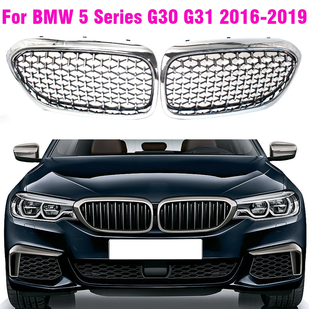 Передняя решетка для BMW 5 Series M5 G31 520i 530i 540i G30 2016-2019 | Автомобили и мотоциклы