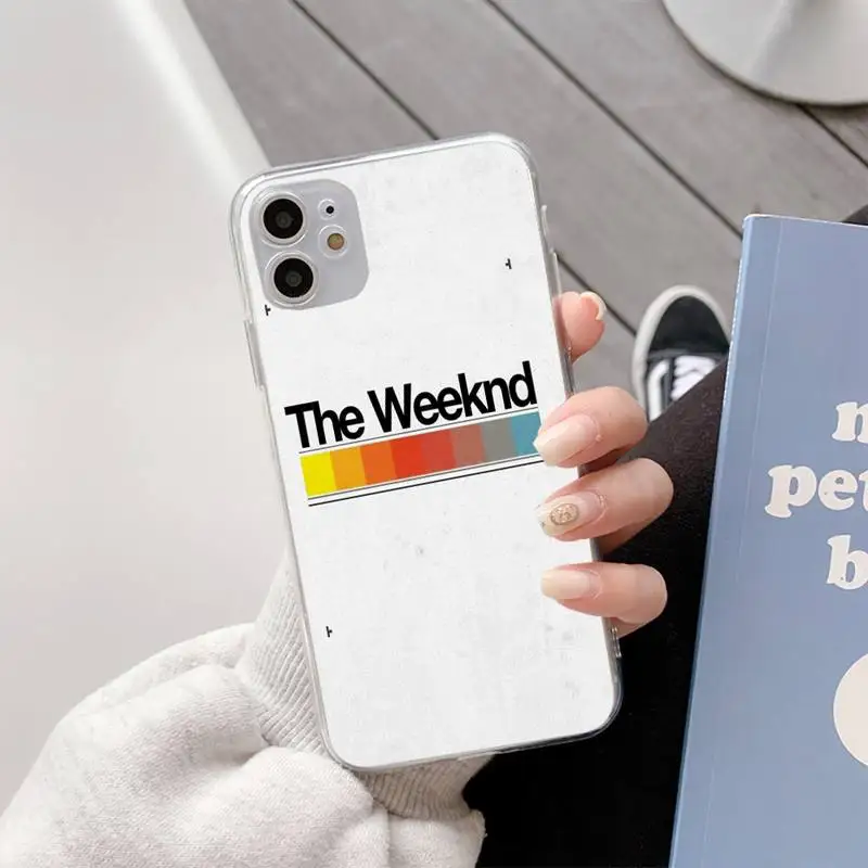 

The Weekend Phone Case For Iphone11 12 Pro Max SE 2020 6s 7 8 Plus X Xs Max Xr Transparent Soft Silicone Cover