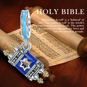 Женский браслет со стразами Xiaojing, из стерлингового серебра 925 пробы с изображением стены иудаизма в Израиле, подарочное Ювелирное Украшение Пандоры