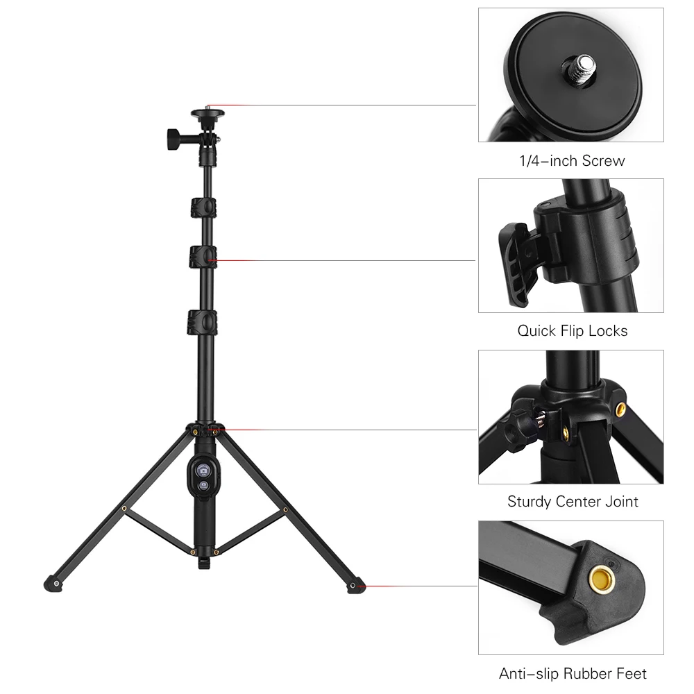 Штатив для селфи 2 в 1 выдвижная Палка с беспроводным дистанционным управлением