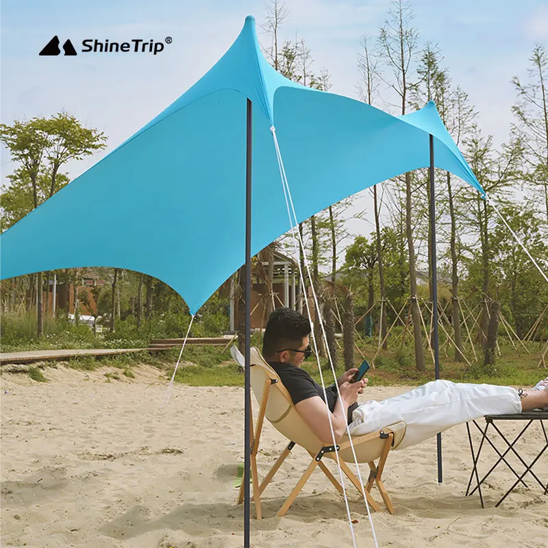 Outdoor Aluminum Alloy Canopys Pole Beach Tent Support Frame Top Ball Telescopic Hall for Camping Accessories 1.7M/2M | Спорт и