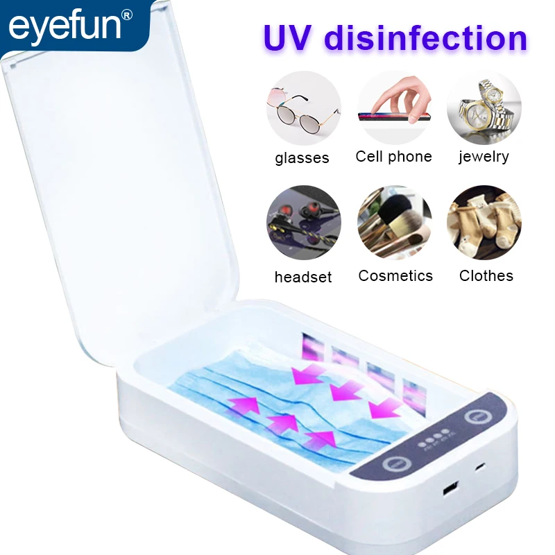 Eyefun мобильный телефон стерилизатор с USB зарядным устройством 360 градусов
