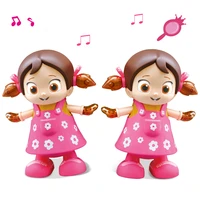 electric walking dancing singing dolls toys for girls lol doll light music baby reborn dolls for girls christmas gifts