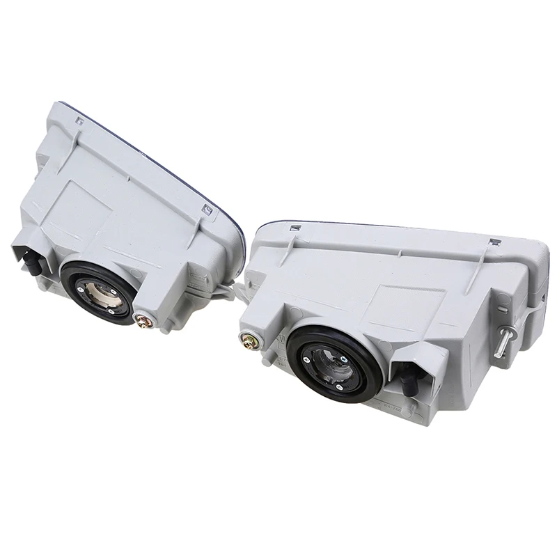 

POSSBAY Car Light Shell for Toyota Land Cruiser J100 J105 1998-2007 Clear Lenses Front Bumper Fog Light Fog Lamp Housing