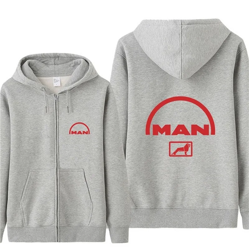 

MAN Truck Sweatshirt Hoodies Men Autumn Coat Pullover Fleece Jacket Unisex Man MAN Truck Sweatshirts