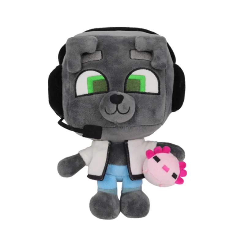 25 см Bobicraft gitd волк плюшевая игрушка мягкие игрушки животные милый персонаж кукла