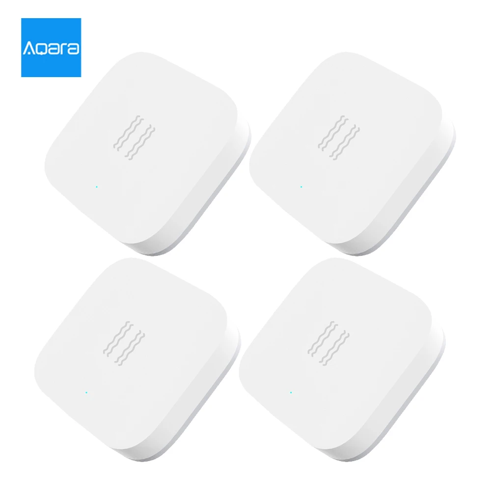 Умный вибродатчик Aqara Zigbee датчик движения удара монитор сигнализации встроенный