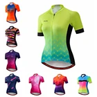 Женская футболка с коротким рукавом для езды на велосипеде