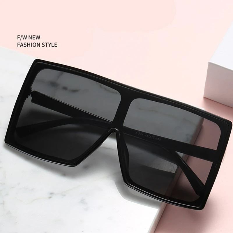 Женские и мужские солнцезащитные очки Новые однотонные фирменные дизайнерские