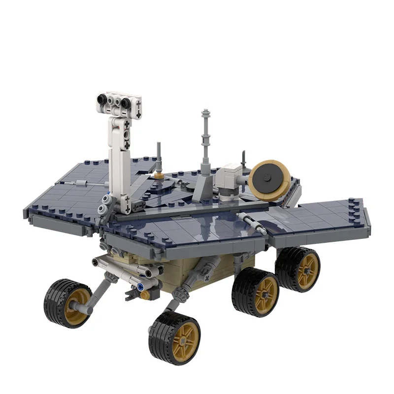 MOC Военная космическая станция зонд робот Сборная модель развивающие игрушки