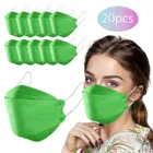 Маска Для взрослых, зеленая, 4 слоя, 1510 шт.