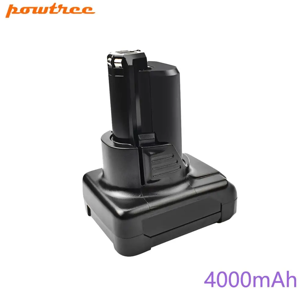 Сменный литий ионный аккумулятор Powtree 4 0/Ач для инструментов Bosch BAT411 BAT420 BAT412 BAT414 12