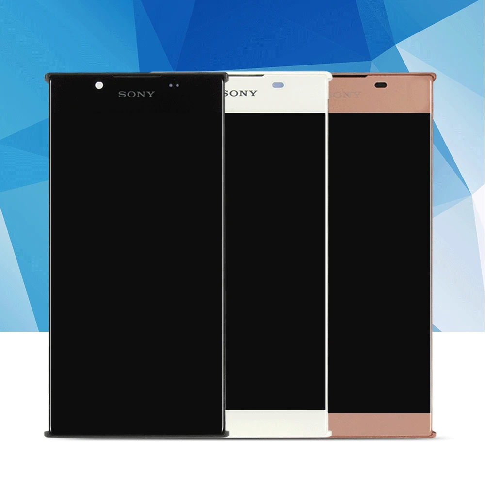 ЖК-дисплей 5 дюйма для SONY Xperia L1 сенсорный экран Sony дигитайзер с рамкой в сборе