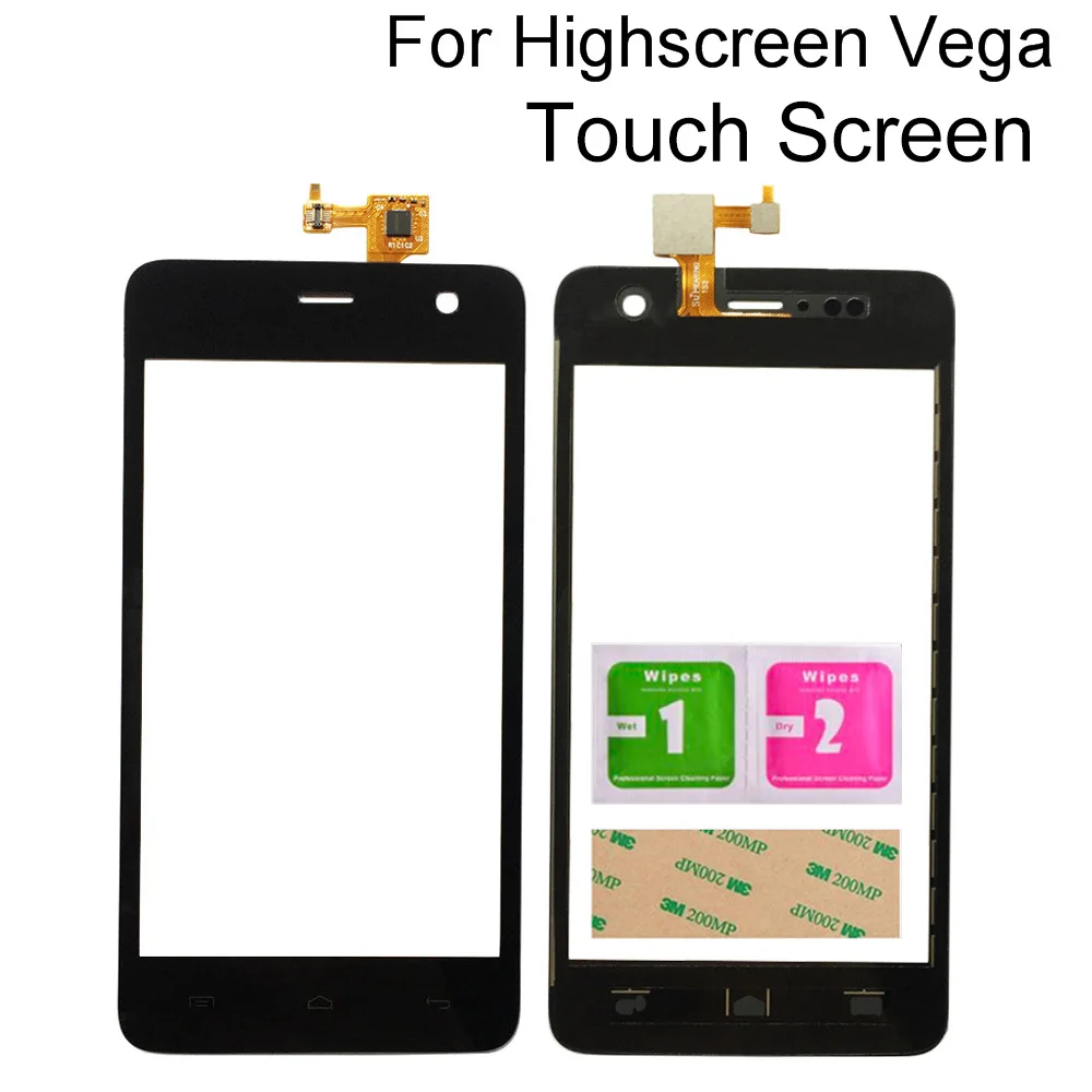 Сенсорный экран для мобильного телефона Explay Vega сенсорный дигитайзер переднее