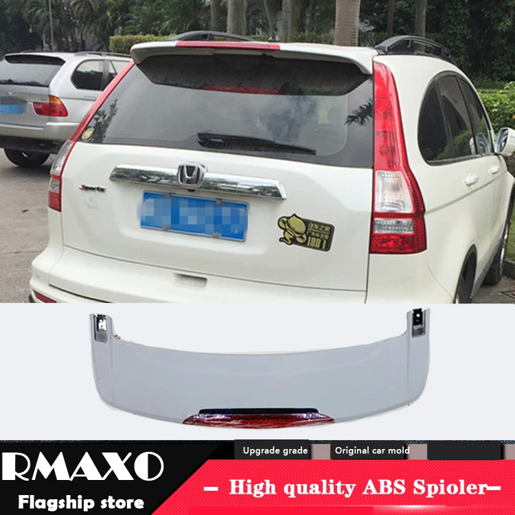 Спойлер CRV с светильник кой для HONDA спойлер подсветкой 2007 2011C RV материал ABS заднее