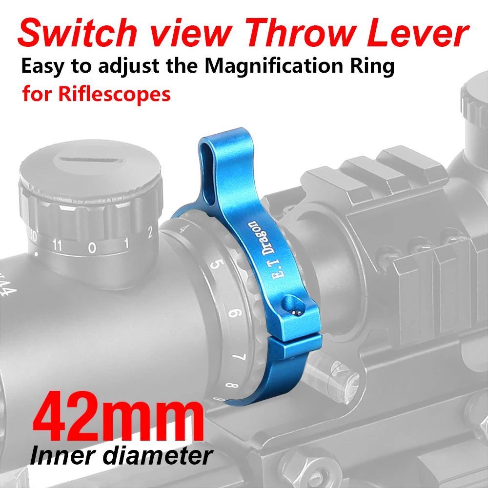 Винтовой рычаг E.T Dragon для прицела диаметром 42 мм Прицел Регулировка аксессуары HK33