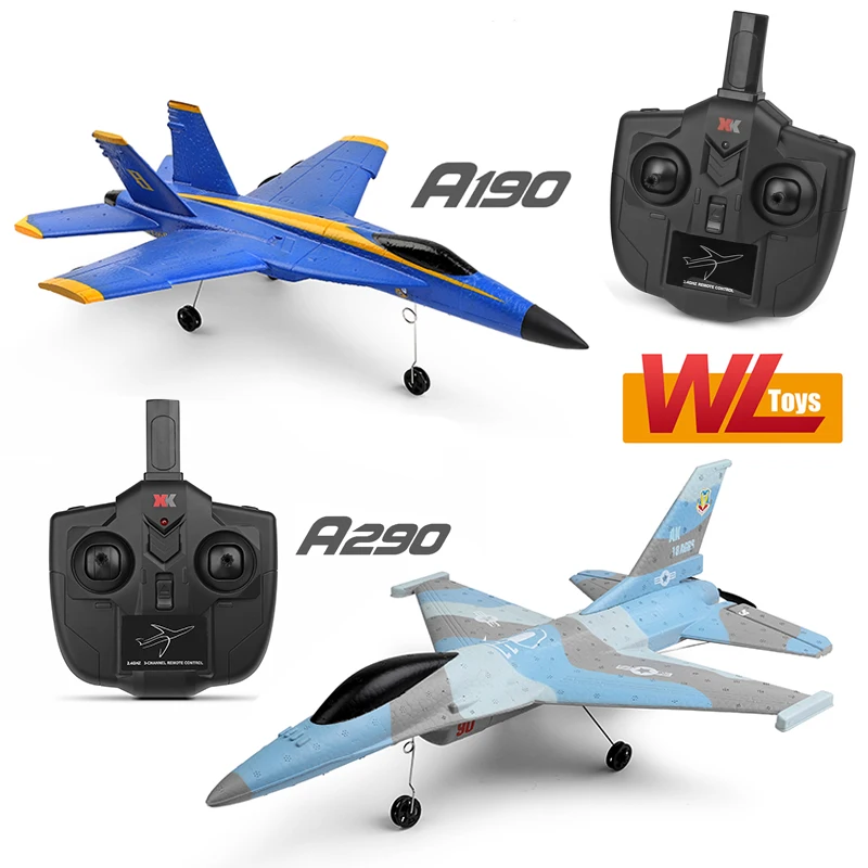 Wltoys XK A290 A190 RC uçak uzaktan radyo kontrol Model uçak 3CH 3D/6G sistemi uçak EPP Drone kanat açıklığı oyuncaklar çocuklar için