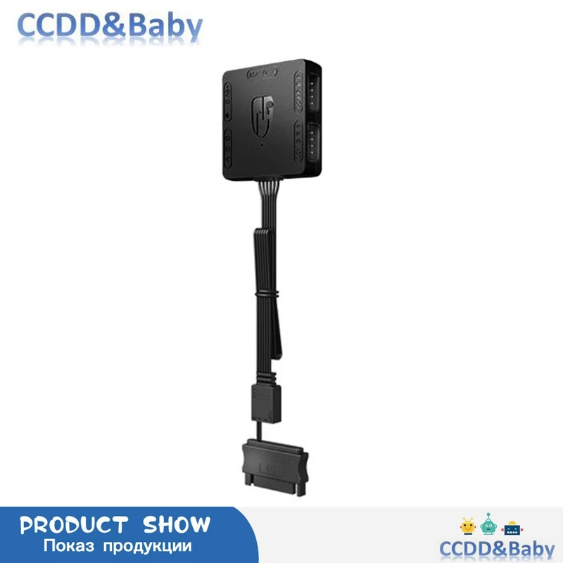 5V 3Pin до 12V 4Pin RGB концентратор usb 5 В 12 материнская плата светильник преобразователь