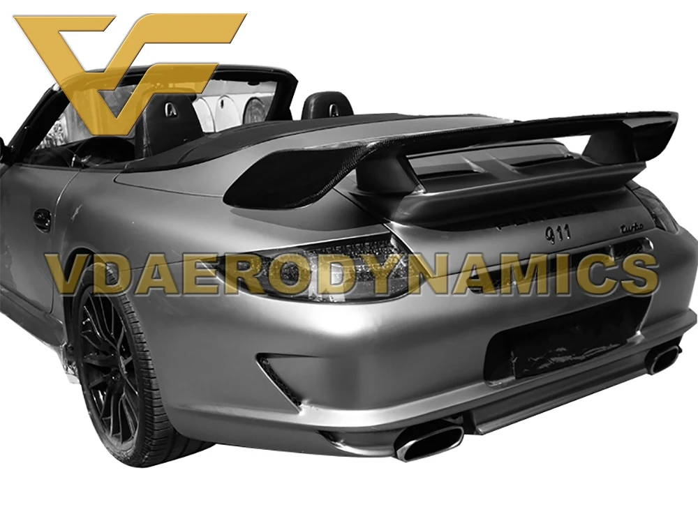 Подходит для заднего спойлера из углеродного волокна 04 11 997 1 2 Porsche 911 Carrera S 4 4S GTS|rear