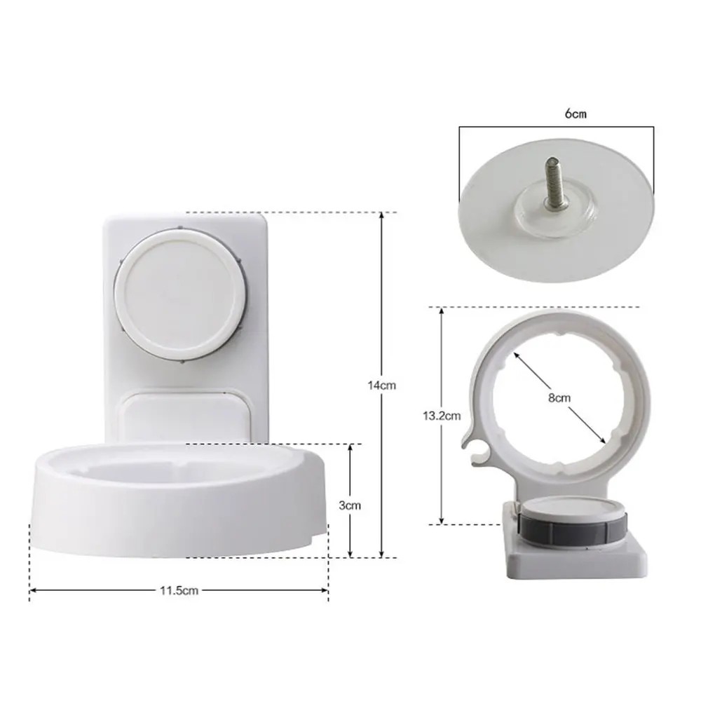 Подвесной Держатель для ванной комнаты подставка шкафа плоский держатель волос