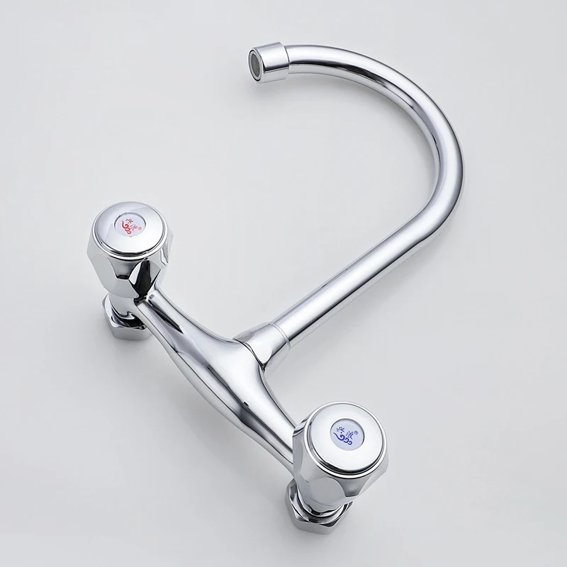 Настенный смеситель для горячей и холодной кухни настенные смесители раковины