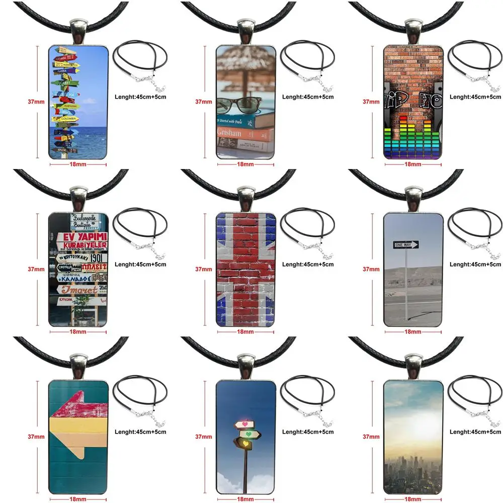 Для женщин подарок для отдыха Свободный отдых жизнь стеклянный кулон ожерелье