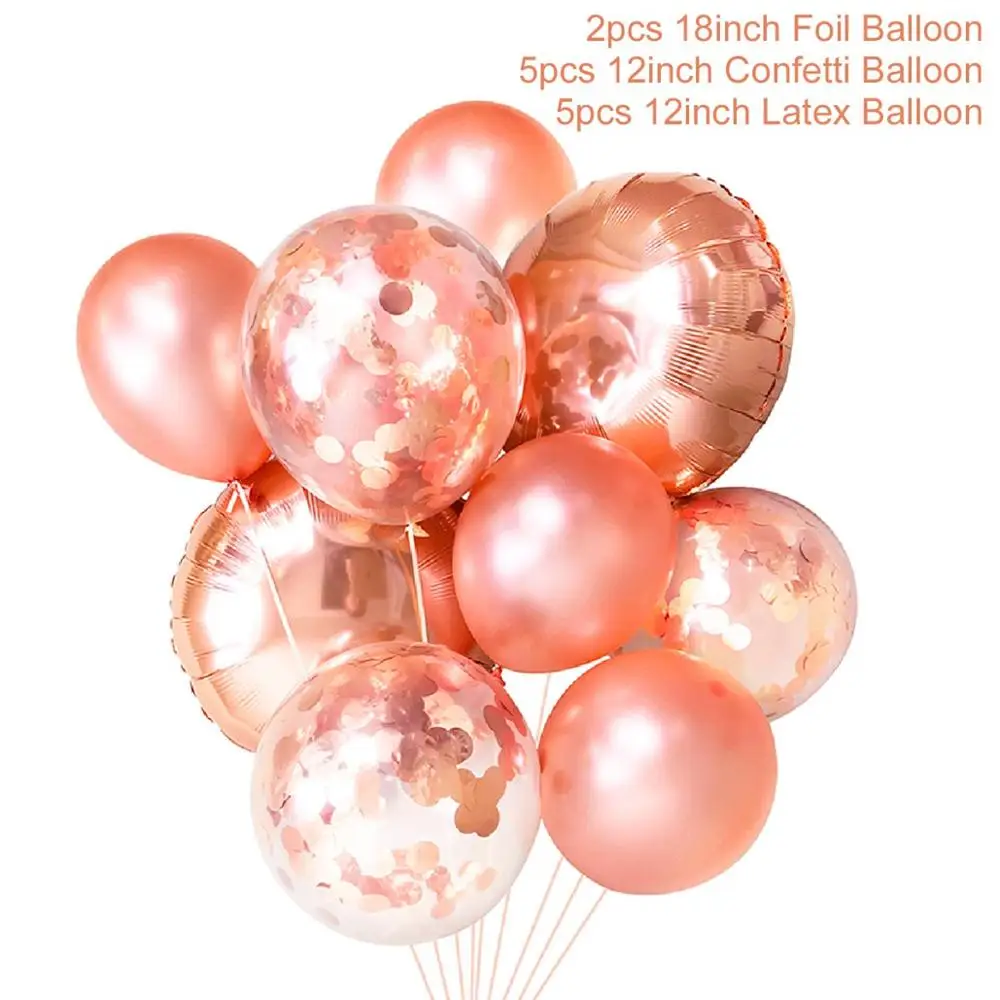 Balloon 4 QIFU воздушные шары в форме сердца из фольги для жениха и невесты, гигантские свадебные шары, алюминиевые шары для помолвки, товары для свадебной вечеринки - Цвет: Balloon 4