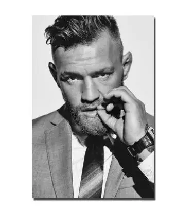 Конор Макгрегор MMA шелковые постеры обои настенные художественные принты