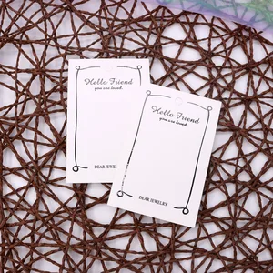 Зажим для волос с белыми жемчужинами, 6,5 х10 см, кисточки ручной работы, аксессуары для волос, 100 шт.лот, бирки-закладки с надписью Hello Friend