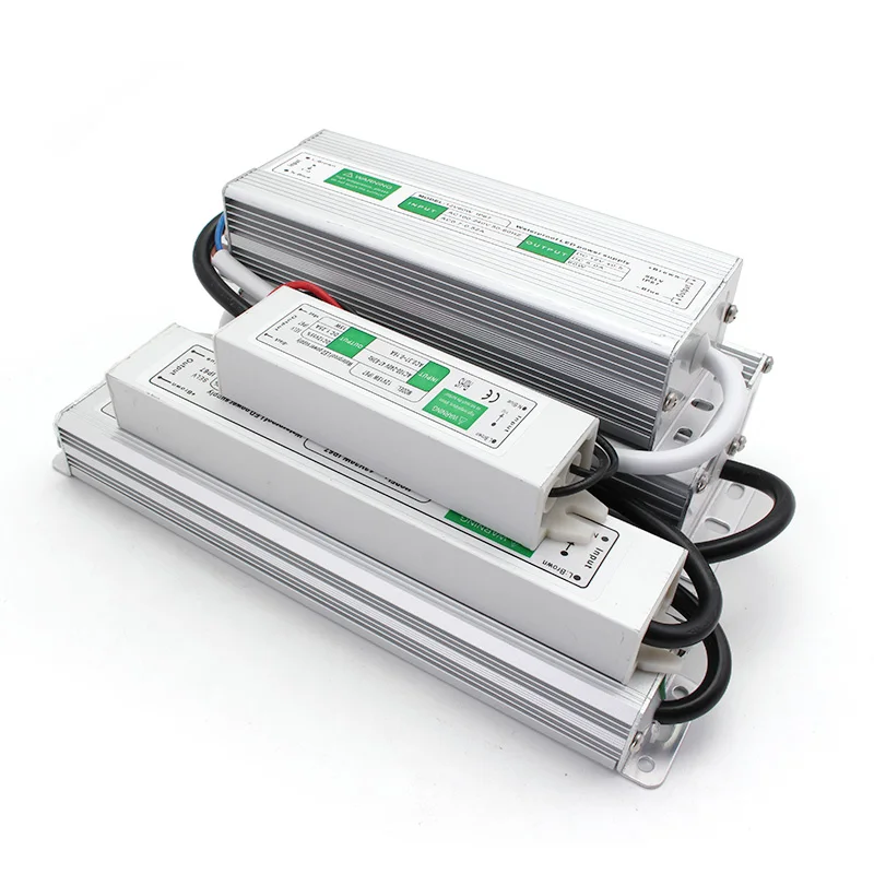 

Светодиодный Трансформаторы освещения, источник питания AC DC 12V 24 V, драйвер 12V, 12 24 V IP67, водонепроницаемый трансформатор для осветительной ленты