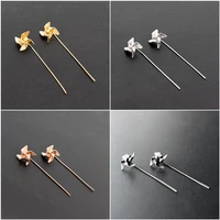 mengyi cute fashion windmill earrings women personality geometry stud 9 2 5 jewelry unusual earrings for girls best friend