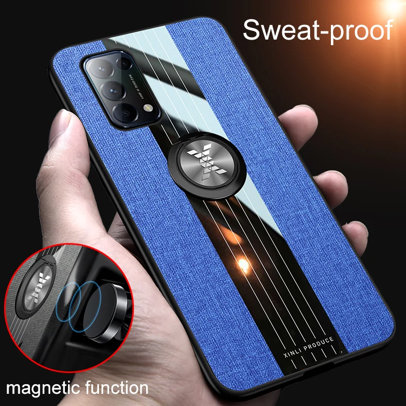 

Capa For Realme V15 case For Realme V15 5G 7 X7 Pro V5 X50 Magnetic Car holder Cover Shockproof Back Armor Case Protective funda