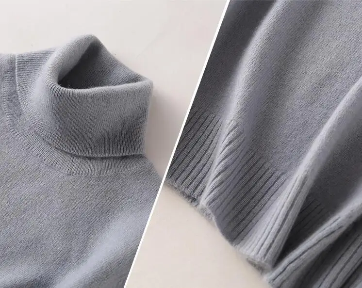 

Rlyaeiz Age 4-13Y Kids Girls Boys Knitted Sweater 2019 Autumn Winter Casual Solid Turtleneck Pullover Warm Knitting Sweaters