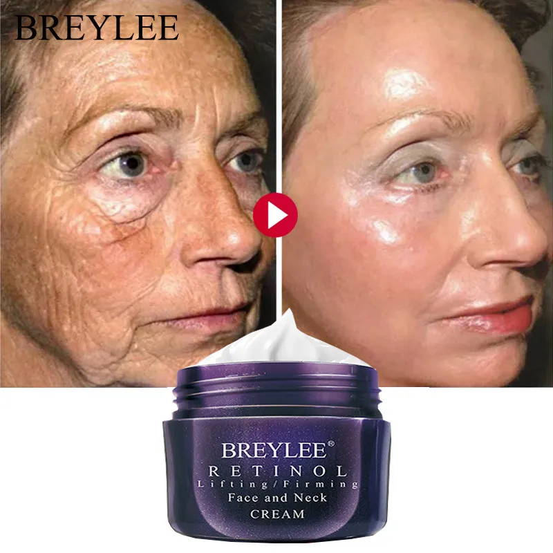 

BREYLEE Retinol Firming Face Cream Anti-Aging Wrinkle Removal Day Cream Moisturizing Whitening Firming Lifting Night Cream 40g