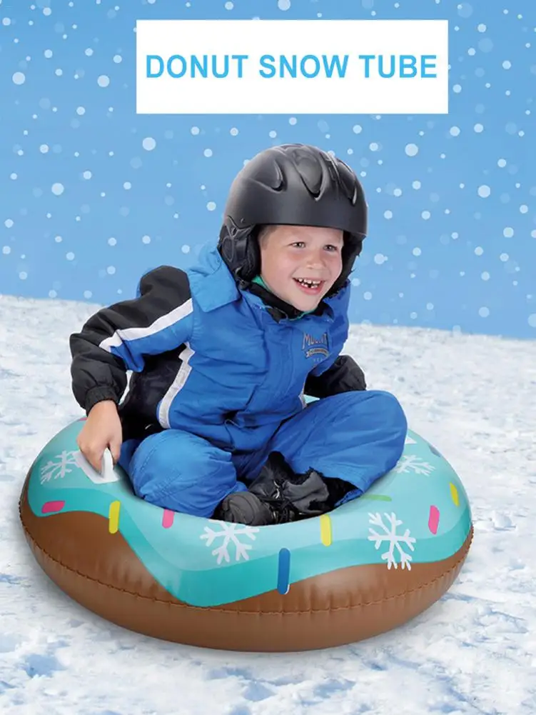 Надувные лыжи круг катание на лыжах Pad надувные лодки прочные шины для катания