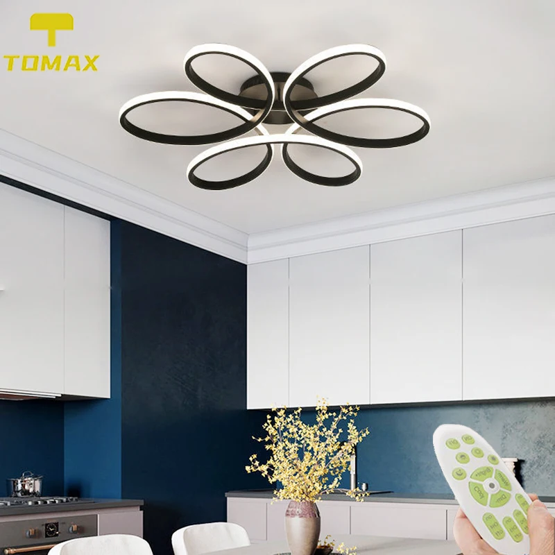 

[1 Year Warranty]58CM Modern LED Ceiling Light for Living room Bedroom 83-Watt Aluminum Body Indoor Flush Mount Lighting Fixture