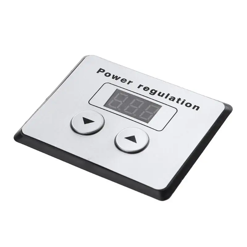 Тиристорный цифровой регулятор напряжения 220 В 4000 Вт 85*58*37 мм|Регуляторы