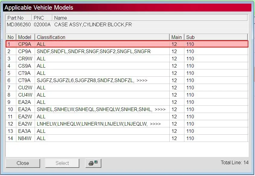Чехол для смазки масляного насоса передний блок цилиндров в сборе Mitsubishi Galant Lancer