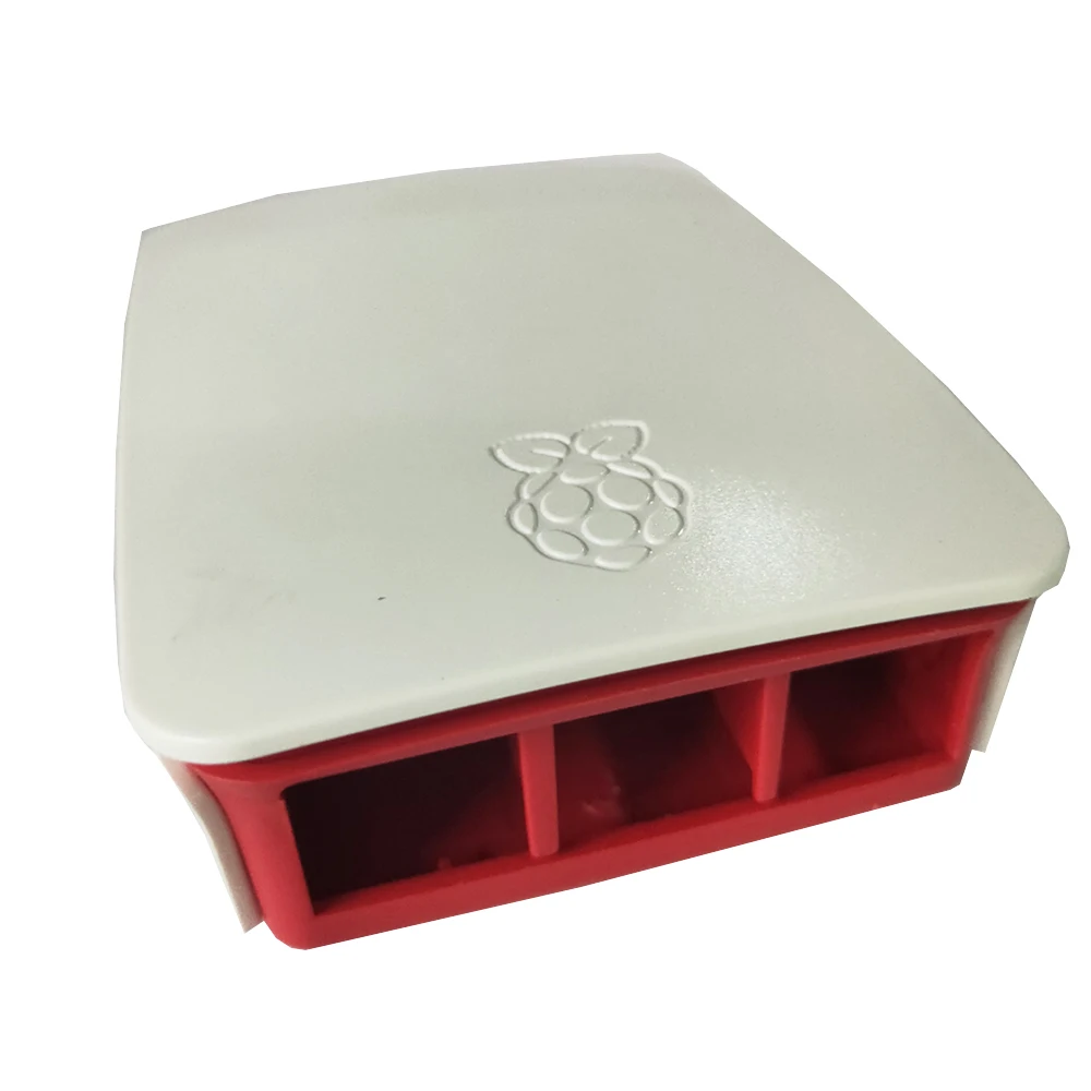 Для Raspberry Pi 3 корпус круглая коробка белая и красная ABS пластиковая защитная
