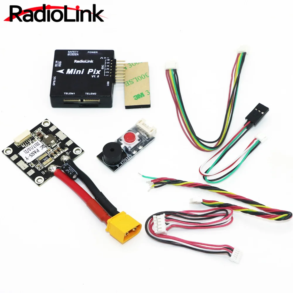 Radiolink Mini PIX управление полетом V1.0 верхняя конфигурация демпфирования вибрации программным обеспечением Attitude Hold для Pixhawk RC Racer Drone