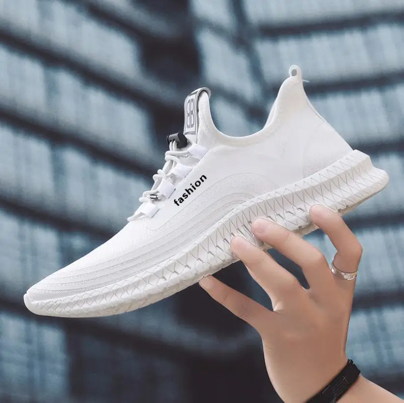 

2021 new fashion casual men's shoes summer all-match trend shoes breathable mesh men's sports shoes